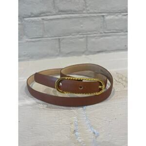 Princess Gardner Soft Touch Cowhide Belt Brown
